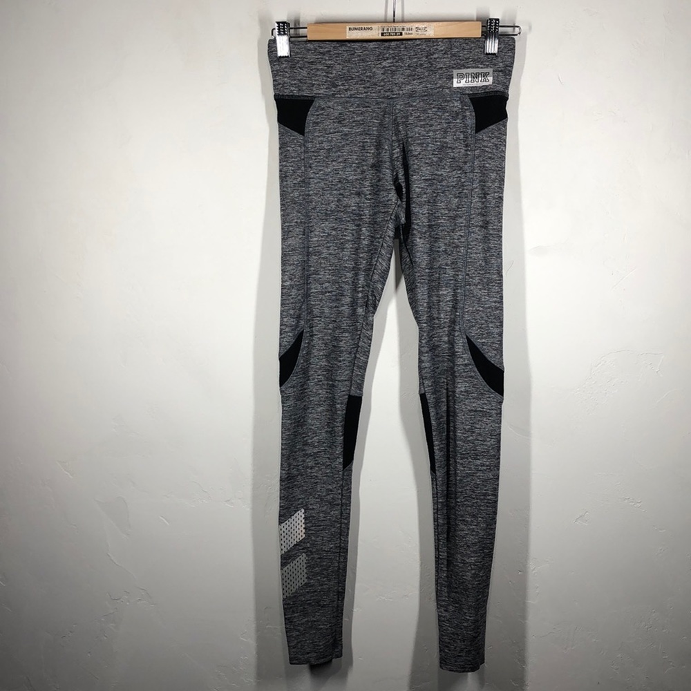 Pink Victoria’s Secret gray leggings size xs